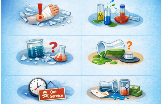 Glassware Handling Matters