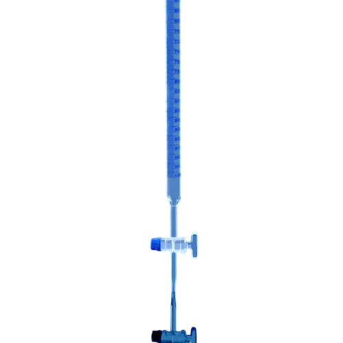 Glass Burette with Glass Stopcock – Class AS, DIN/ISO Certified