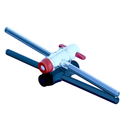 PTFE Key stopcock, straight, ASTM (New)