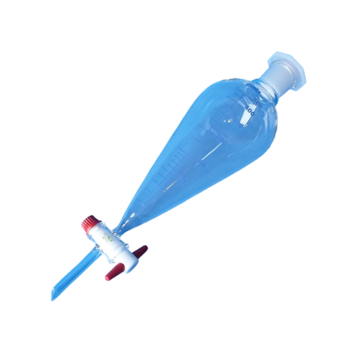 Funnel, Separating, Squibb shape With PTFE Stopcock 